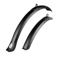 mudguards FORCE VEIL 26 - 28", plastic, black
