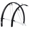 mudguards FORCE36 Aluflex road XL with struts, blk