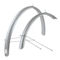 mudguards FORCE48 Aluflex 28" ECO +struts,silv