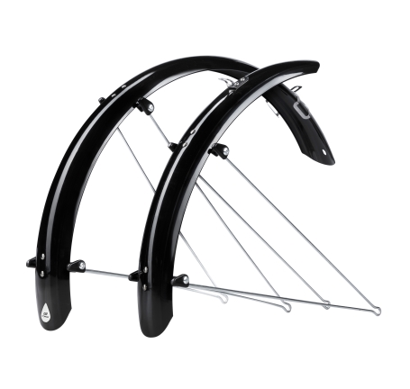 mudguards FORCE58 Aluflex 20" with struts,black