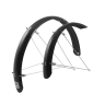 mudguards FORCE58 Aluflex 20" with struts,black