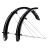 mudguards FORCE58 Aluflex 20" with struts,black