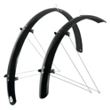 mudguards FORCE58 Aluflex 28" with struts,blk