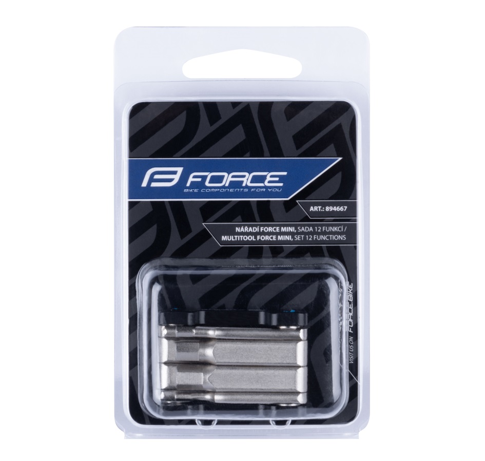 multitool FORCE MINI set 12 functions