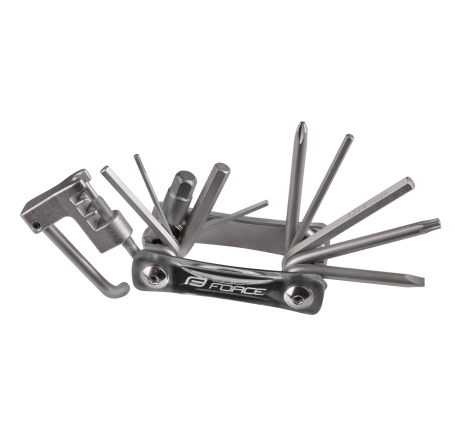 multitool FORCE set 11 fnc.+chain splitter, in bag