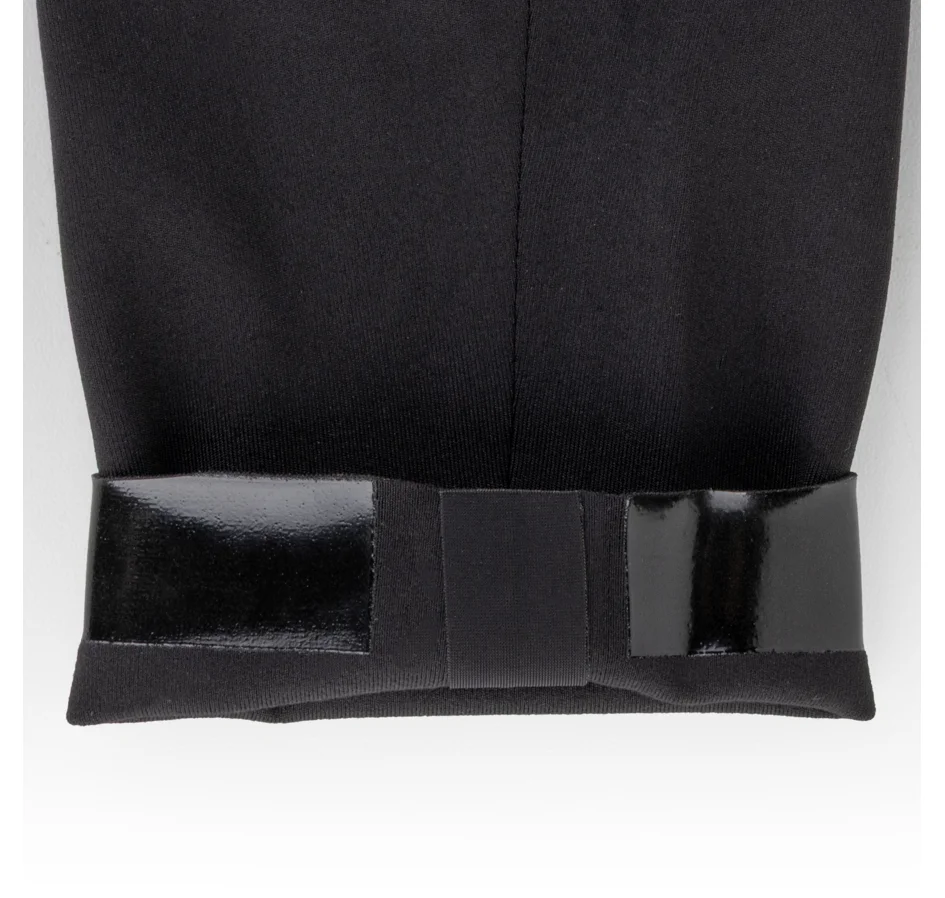 návleky na nohy FORCE RUSH, lepené, černé