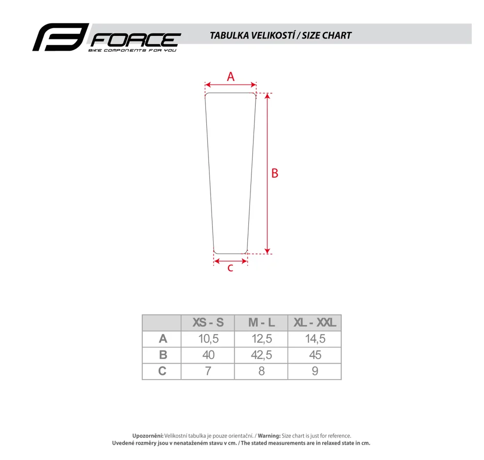 návleky na ruce FORCE RUSH, lepené, černé