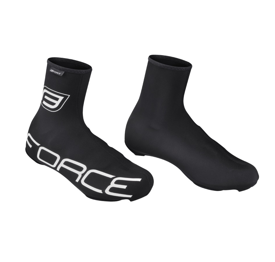 návleky treter FORCE LYCRA TERMO ROAD, černé 