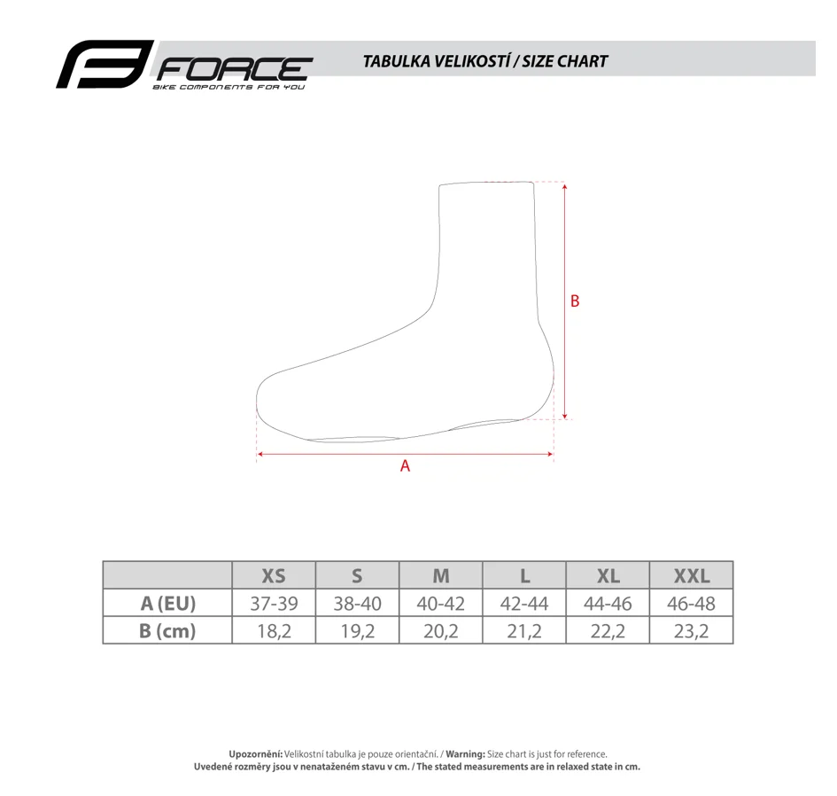 návleky treter FORCE NEOPRENE BASIC ROAD, fluo
