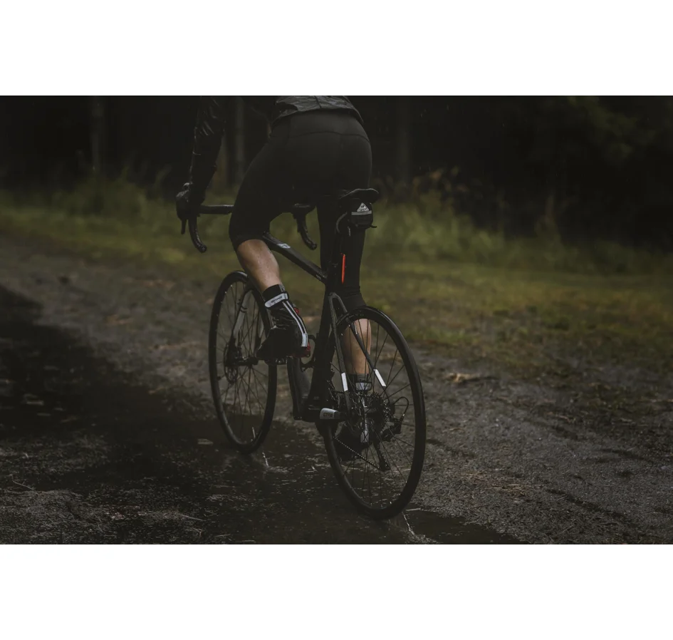 návleky treter FORCE PU DRY ROAD, černé