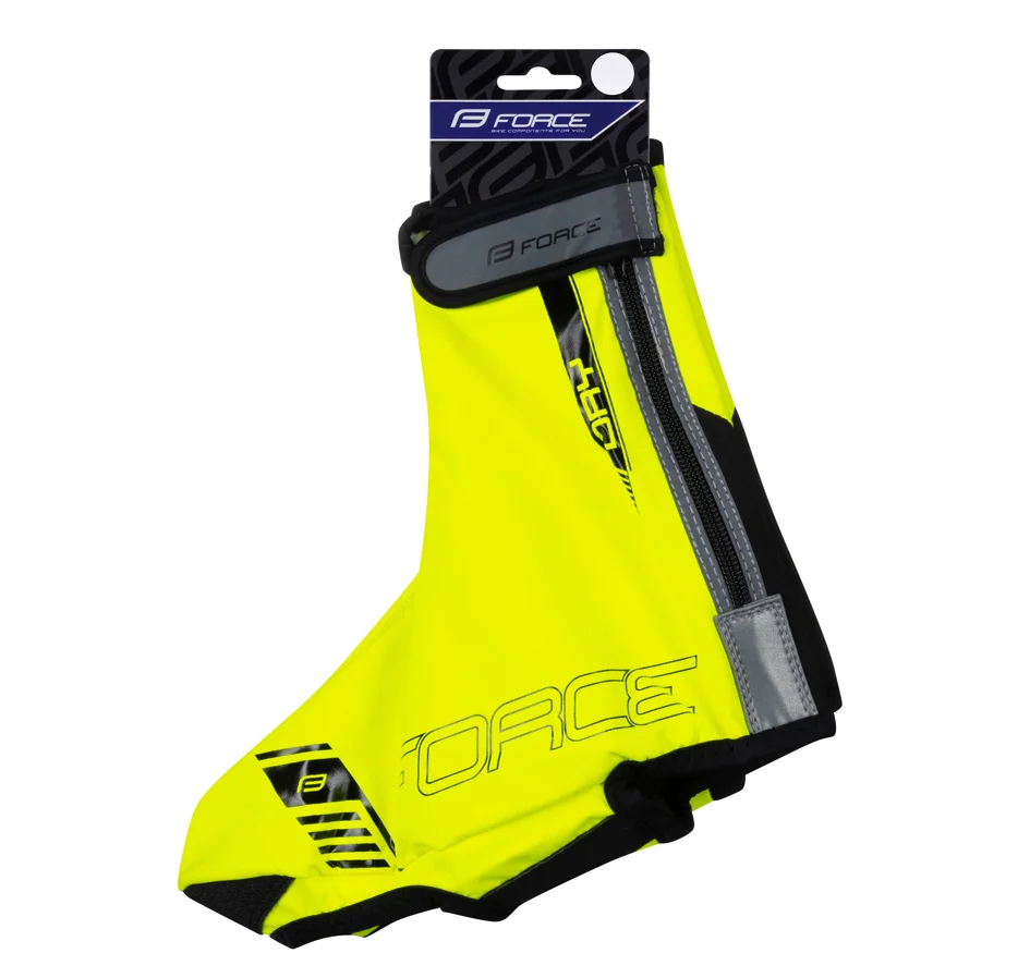 návleky treter FORCE PU DRY ROAD, fluo