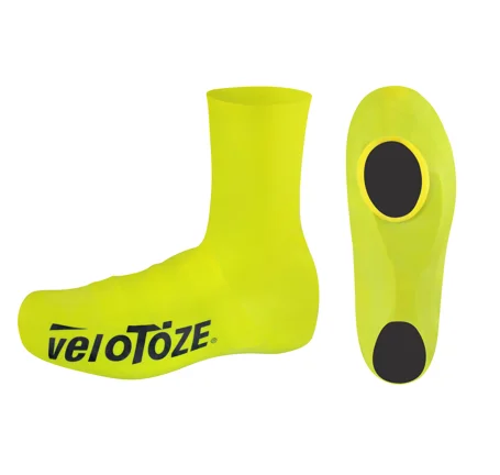 návleky treter VELOTOZE ROAD latex vysoké,žluté II