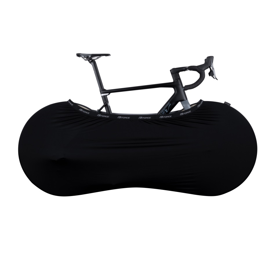 obal/kryt  na kolo FORCE SHIELD UNI, lycra černý
