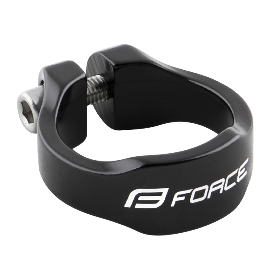 objímka sedlovky FORCE na šest.klíč 31,8mm Al,čer.