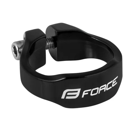 objímka sedlovky FORCE na šest.klíč 34,9mm Al,črn.
