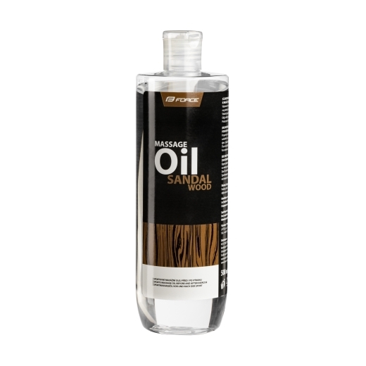 olej masážní FORCE TOUCH před i po výkonu 500 ml