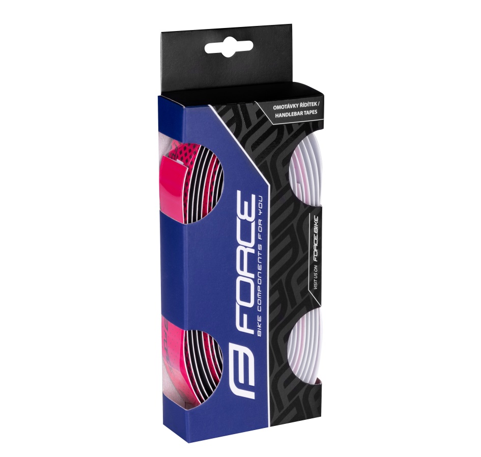 omotávka FORCE EVA DUAL, černo-růžová