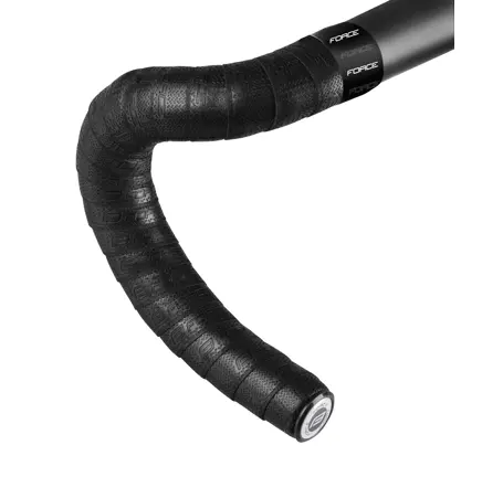 omotávka FORCE LEAF, s logem, černá