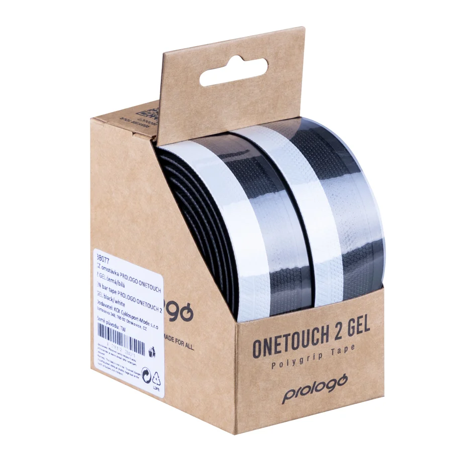 omotávka PROLOGO ONETOUCH 2 GEL černá/bílá