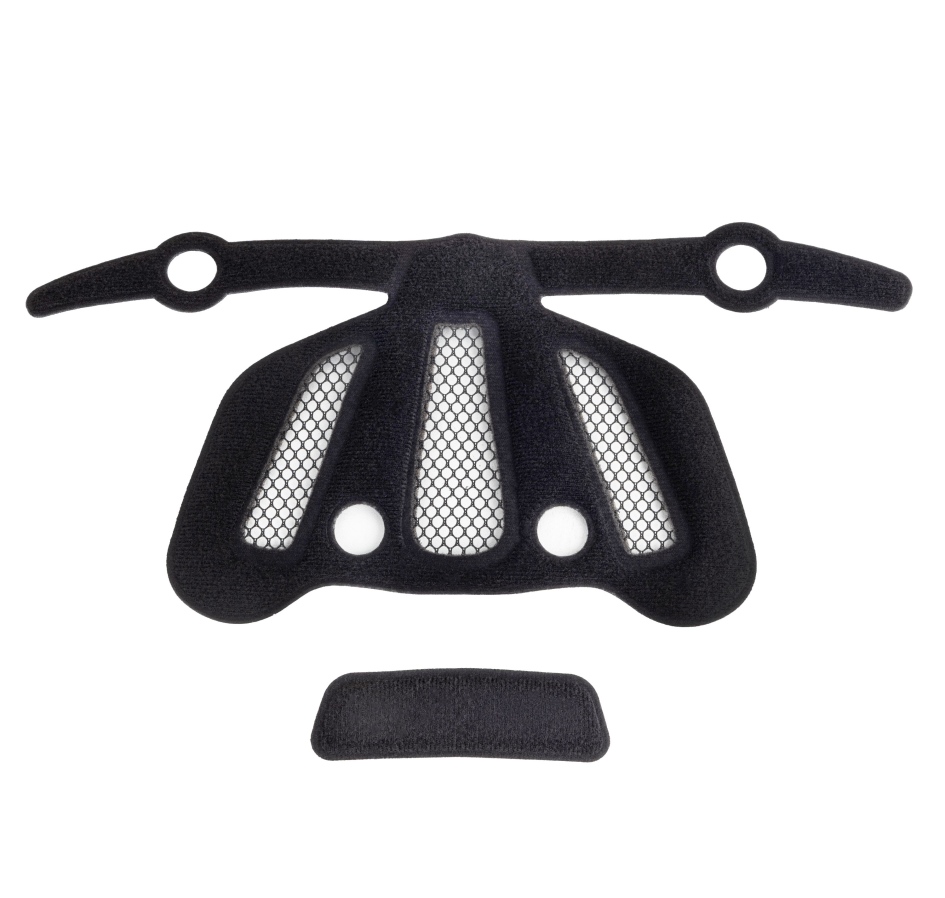padding for helmet FORCE ALVARO, black 