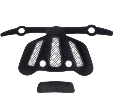 padding for helmet FORCE ALVARO L-XL, black 