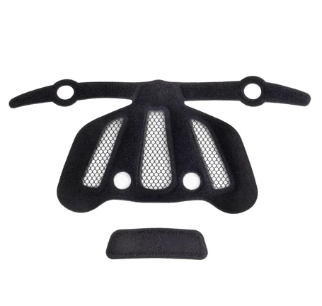 padding for helmet FORCE ALVARO XS-S, black 