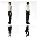 pants FORCE STORY softshell, black
