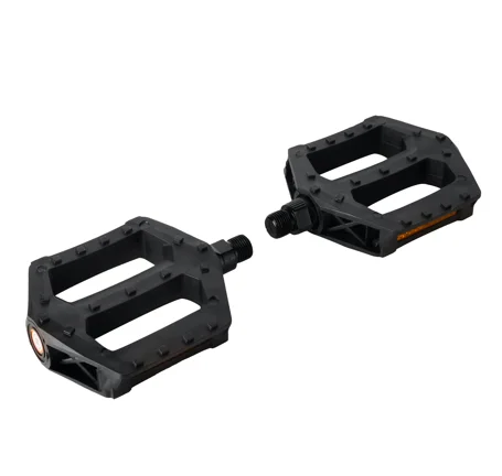 pedals FORCE ARZA plastic ball bearings, black