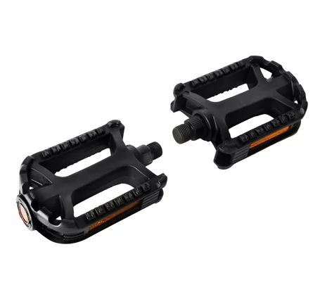 pedals FORCE AVIX plastic ball bearings, black