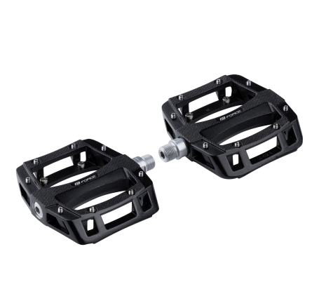 pedals FORCE BMX / DOWNHILL alloy, black