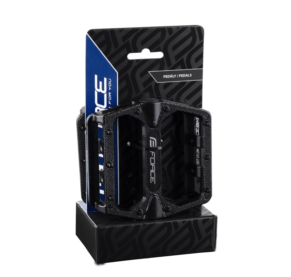 pedals FORCE BMX HOT alloy, black