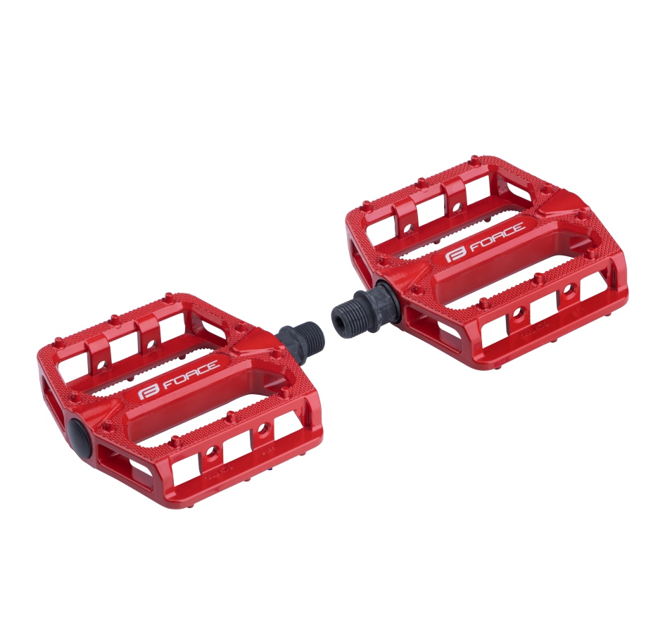 pedals FORCE BMX HOT alloy, red