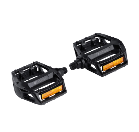 pedals FORCE RELISH Al ball bearings, black