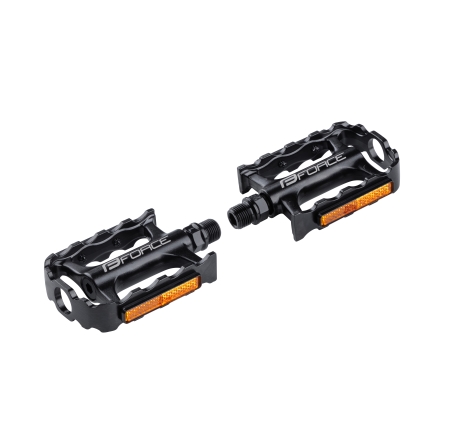 pedals FORCE REVO Al sealed bearings, black