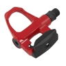 pedals FORCE road with cleats, red