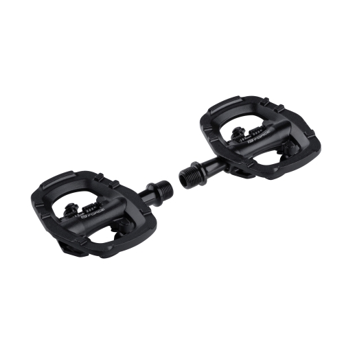 pedals FORCE SELECT MTB one-sided, black
