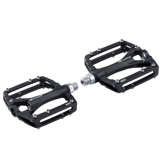 pedals FORCE SWING alloy, sealed bearings, black