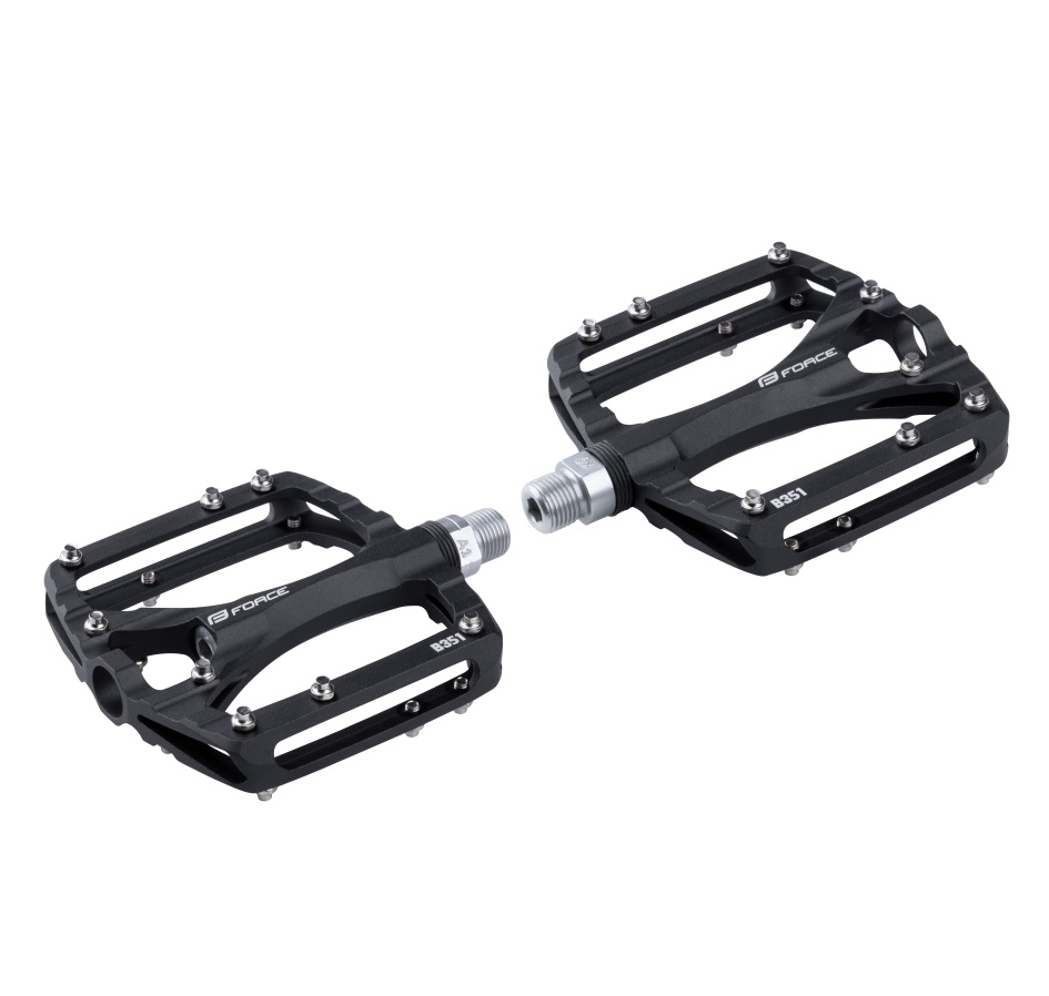 pedals FORCE SWING alloy, sealed bearings, black