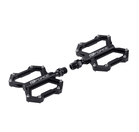 pedals FORCE WHIRL alloy, sealed bearings, black