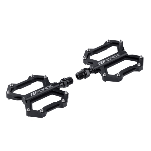 pedals FORCE WHIRL alloy, sealed bearings, black