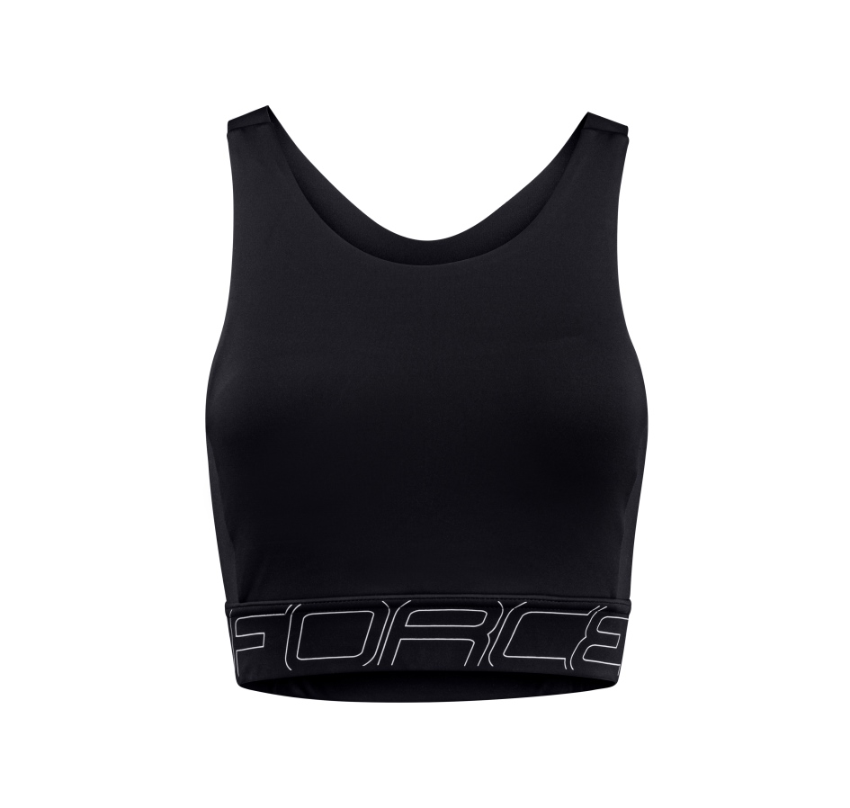 podprsenka sportovní FORCE GRACE, černá XL
