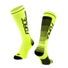 ponožky F COMPRESS, fluo-černé XXS-XS/33-35