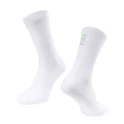 ponožky FORCE COLOUR dlouhé, bílé L-XL/42-46