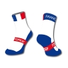 ponožky FORCE FLAG FRANCIE, L-XL/42-46