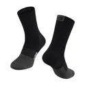 ponožky FORCE FLAKE termo, černo-šedé S-M/36-41