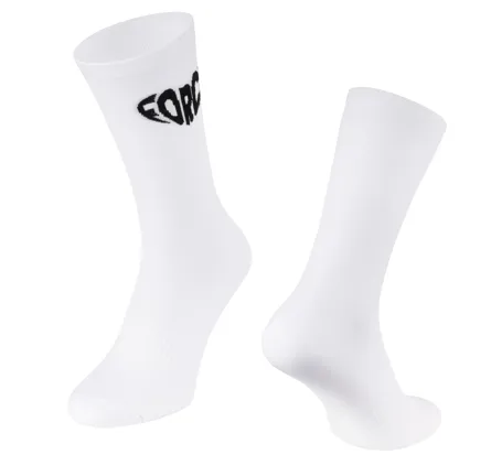 ponožky FORCE IN HEART dlouhé, bílé