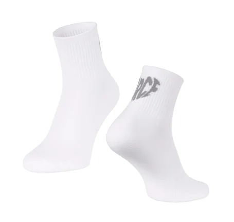 ponožky FORCE IN HEART krátké, bílé