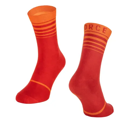 ponožky FORCE LIVERY, bílé