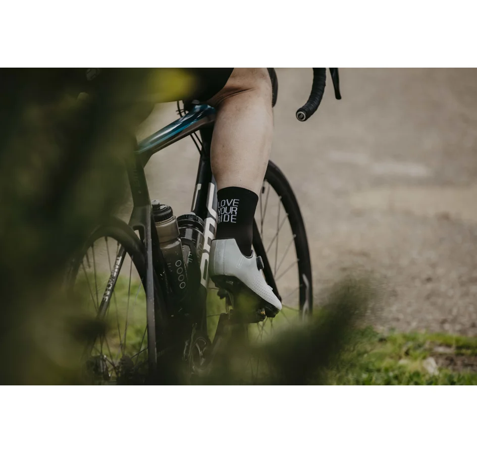 ponožky FORCE LOVE YOUR RIDE, černé