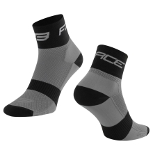 ponožky FORCE SPORT 3, šedo-černé 